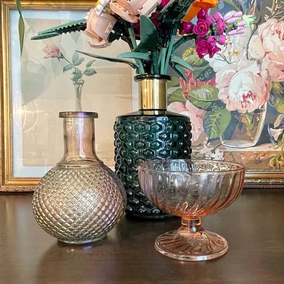 🌟VINTAGE🌟 CRISTAL D'ARQUES-DURAND Swirl Optic Compote Candy / Nut Bowl - Picture 2 of 6